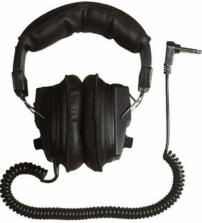 Whites Metal Detector Padded Headphones Stereo/Mono