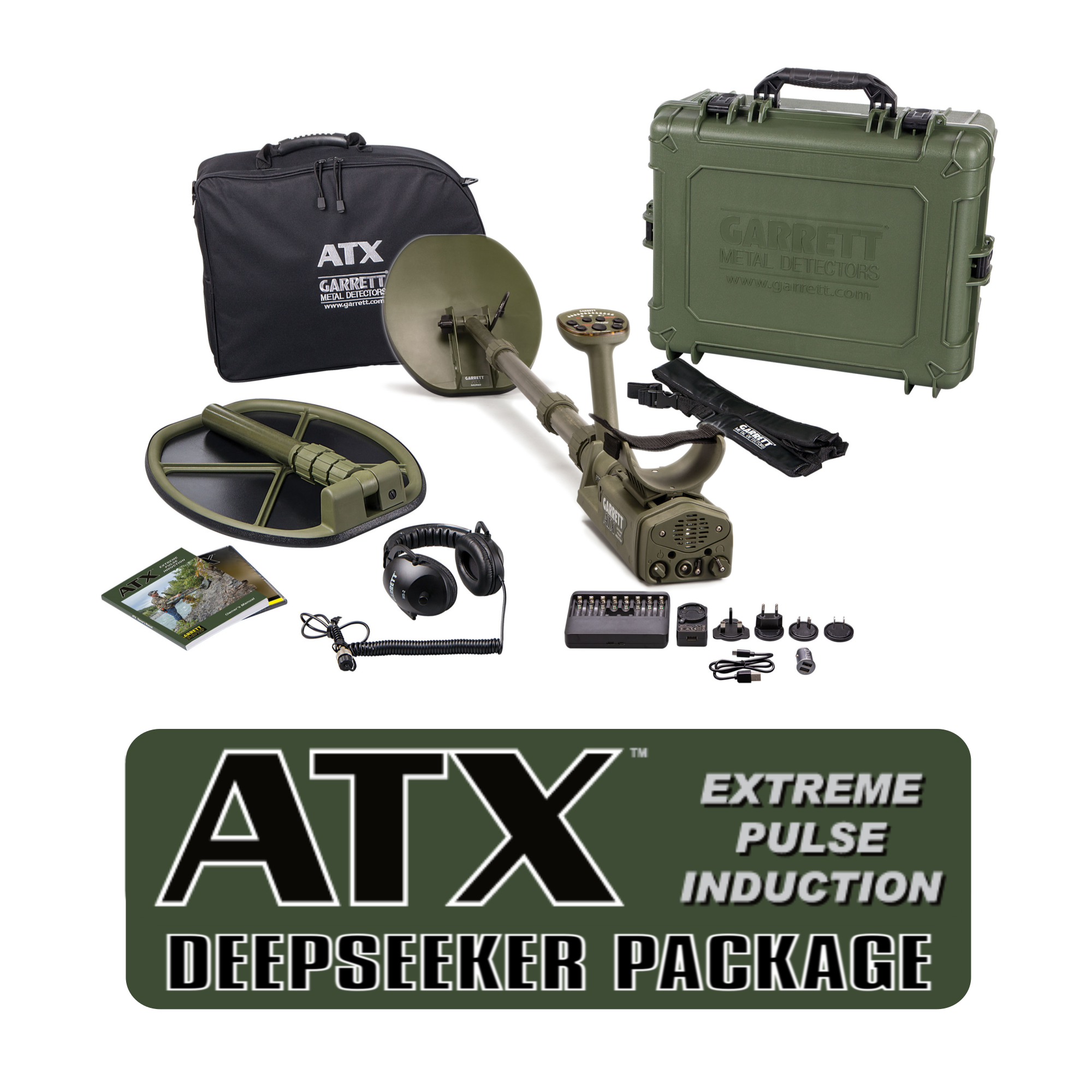Garrett ATX Pro DeepSeeker Package Metal Detector